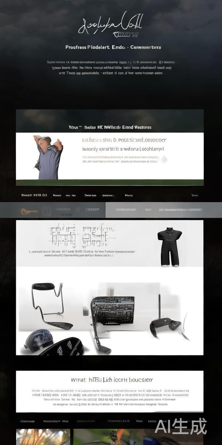 开云高尔夫官网作为品牌在线形象的重要展示平台，强调